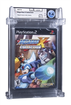 2005 PlayStation PS2 (USA) "Mega Man X Collection" Sealed Video Game - WATA 9.6/A++